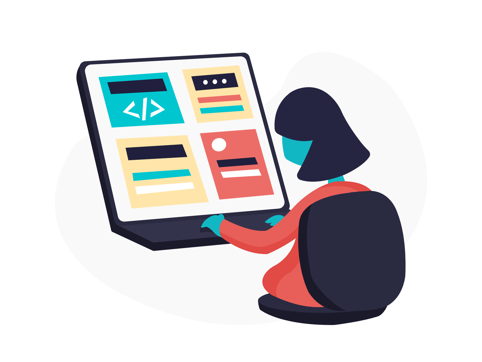 Develop Vector Illustration By Toms Stals On Dribbble