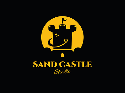 Sand Castle Logo Concept