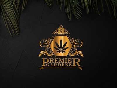 MODERN ROYAL LOGO FOR PREMIER GARDENS