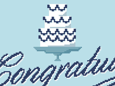 A studio department congrats. pixels type wedding