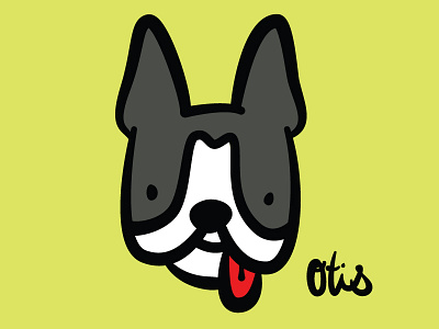 this is otis dog illustration