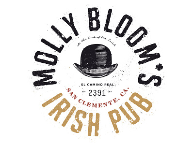 Molly Bloom's Pub Logo irish pub restaurant