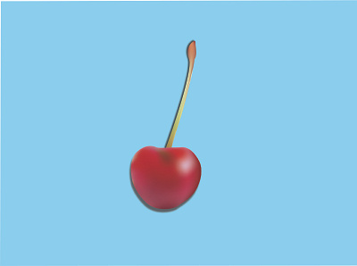 Cherry design illustration