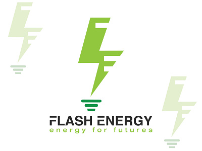 Flash Energy Logo branding creative creativelogo energy energy logo graphic design light logo logo