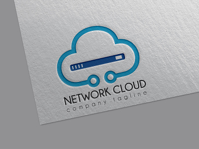 Network Cloud Logo cloudlogo graphic design logo logodesign