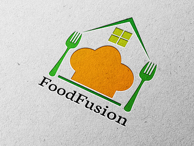 Food Fusion Logo branding businesslogo creativelogo design graphic design illustration logo logo expert logodesign