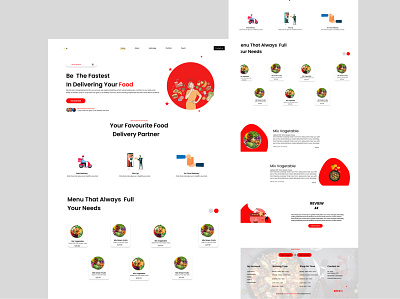 FAstest Food Delivery. design graphic design ux