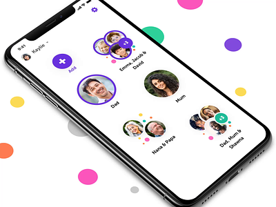 Kinzoo App Launch animation app chat conversations interaction ios lottie messages messenger app product design splash splash screen ui