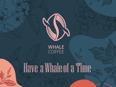 Whale Coffee brand brand design branding coffee design identity design logo logo design