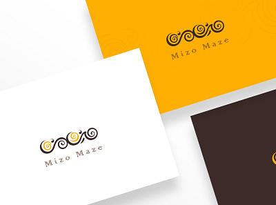 Mizo Maze Logo Design brand design branding design identity design logo logo design