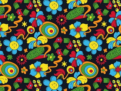 Flower Power floral flower flowers pattern