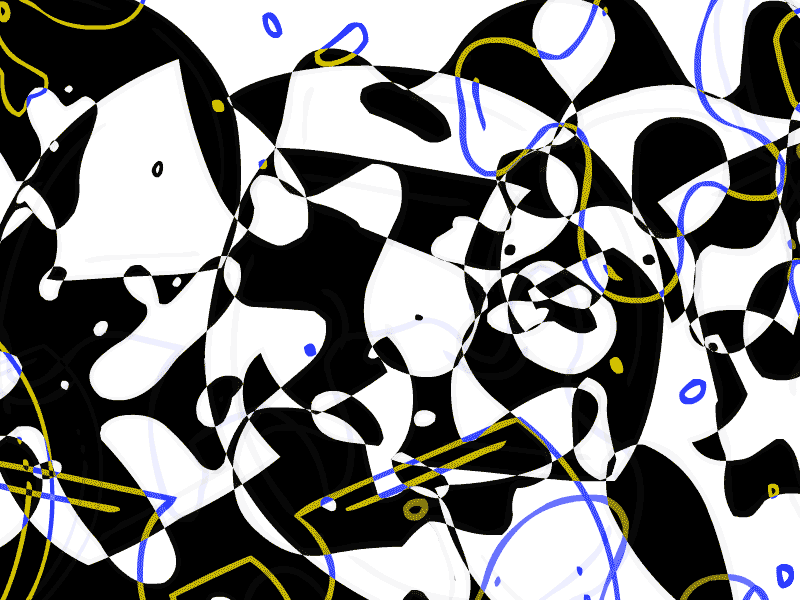 The Mystery of Chessboxing animate cc animated gif animation code generative art gif wutang