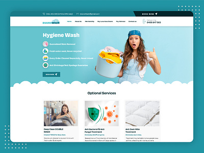 Blankets Cleaning Website