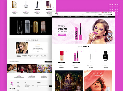 Beauty District Website beauty district website beauty website cosmetics product website figma website design graphic design makeup product website skincare cosmetics website skincare uiux website skincare website ui website design