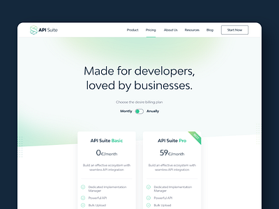 API Suite - Website