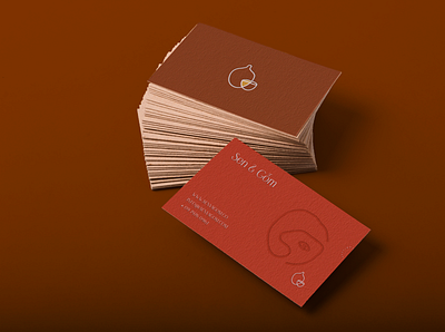 Business Card brand design brand identity branding business card design design illustration modern