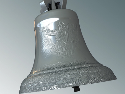 Church Bell 3D 3d animation decoration modeling
