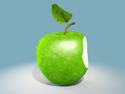 Apple 3d apple