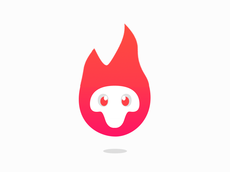 Bless you! animation chicken cute fire motion design motiongraphics skull sneeze