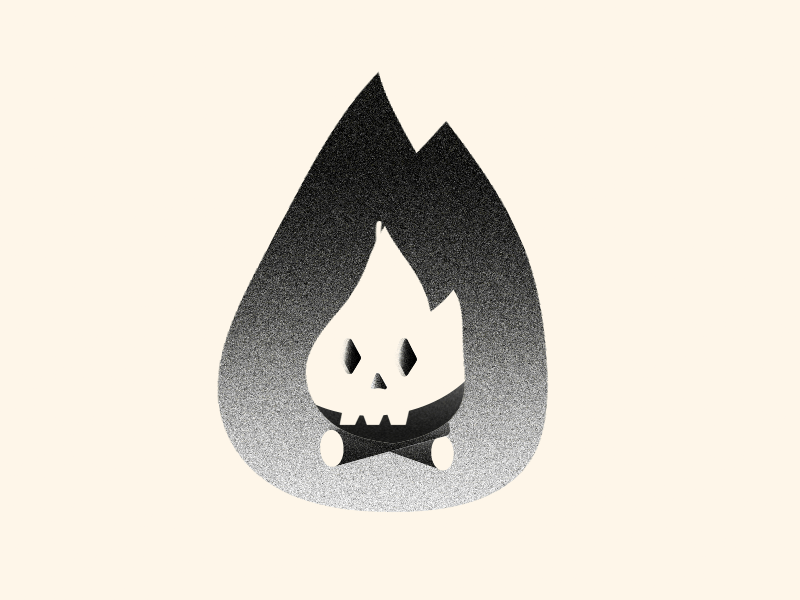 Fire Skull Animation