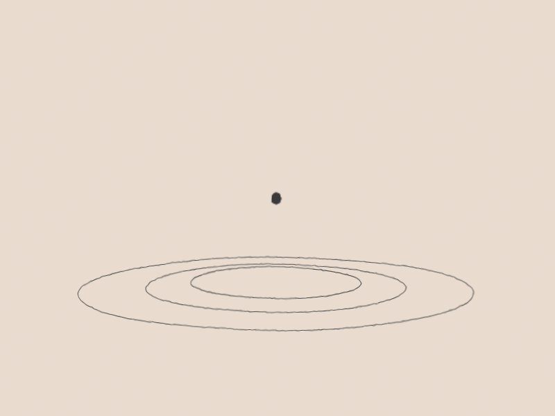 Water Droplet animation droplet minimalist motion design motiondesign ripple water