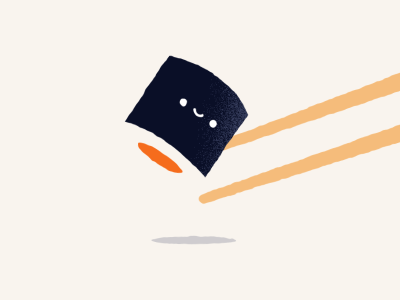 Sushis have feelings too.. animation breakdown character cute food fun maki motiondesign sushi sushi roll
