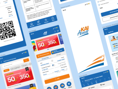KAI Access Redesign kai access redesign train booking app ui design ui ux ux design