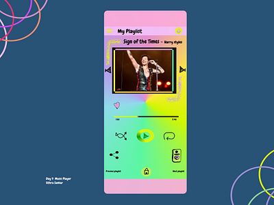 #DailyUI 009 Music Player