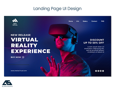 Landing Page Design app branding design graphic design illustration logo typography ui ux vector web design website design