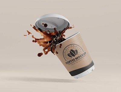 Coffee Cup Mockup 3d animation app branding design graphic design illustration logo motion graphics typography ui ux vector
