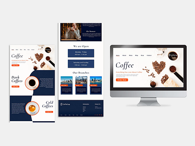 Website for Coffee Shop