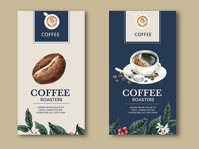 Coffee Ad Design