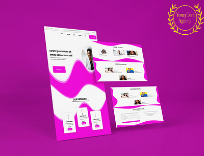 Figma Landing page Mockup branding consulting design figma graphic design landing page logo photoshop ui uiux ux web website