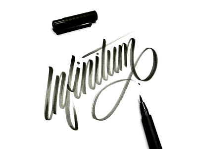 Infinitum brand identity branding calligraphy calligraphy and lettering artist calligraphy logo custom flow handtype handwritten infinitive infinitum logo logo design logodesign logotype process process flow script sketch type