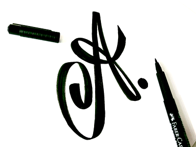 A 36daysoftype a mark branding brushlettering calligraphy custom flow handwritten lettering logo logodesign logotype process retro script sharp sketch video vintage