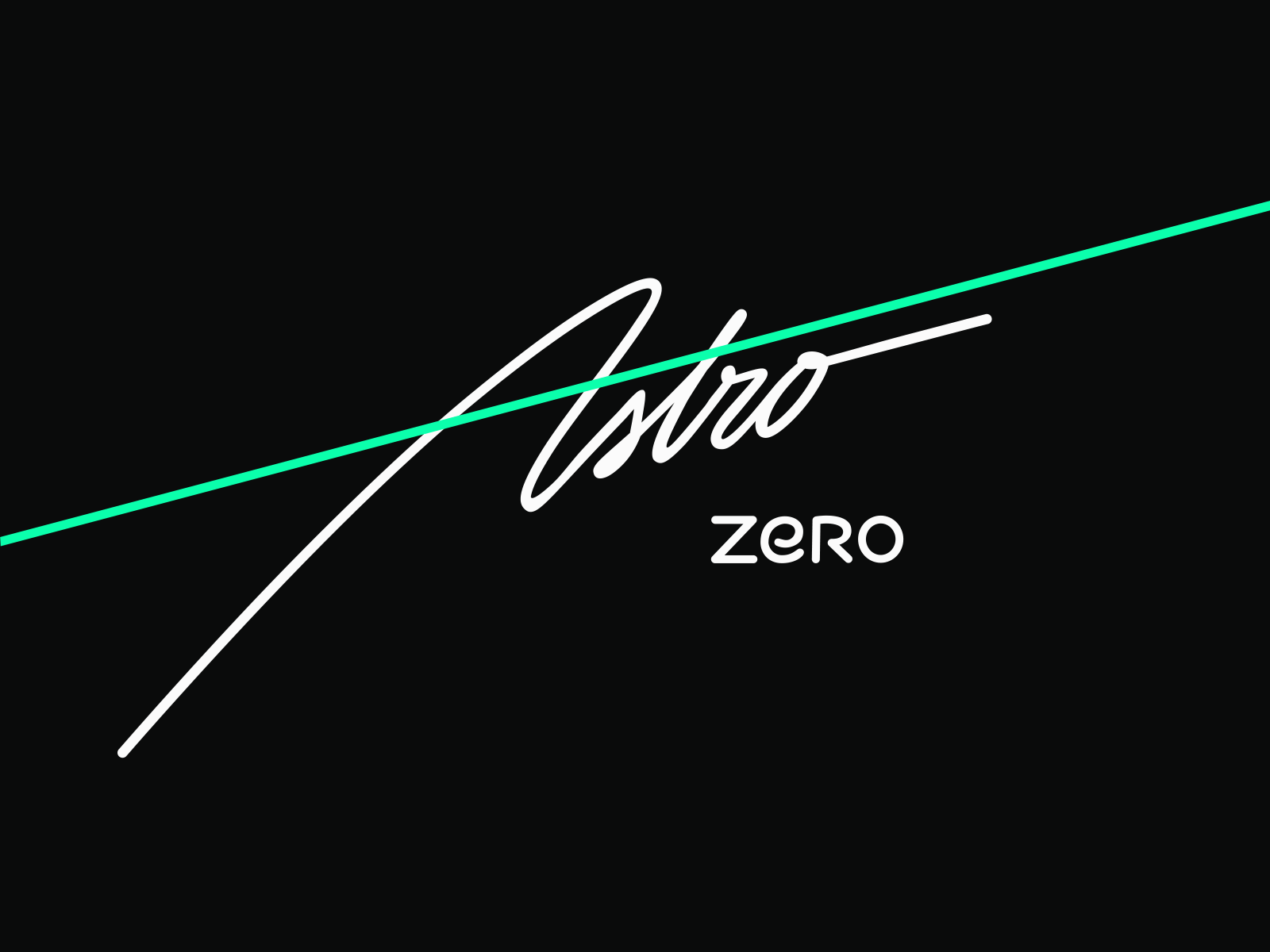 Astro Zero astro branding calligraphy design elon flow handwritten illustration lettering logo logodesigner nft script type unique