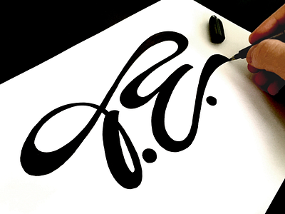 T.E. branding calligraphy custom flow handwritten illustration initials lettering logo mark monogram monogram logo process script sketch t.e.amo type urban