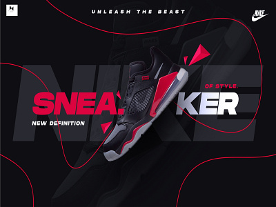 Nike New Sneaker ui designs 3d animation branding graphic design logo motion graphics ui