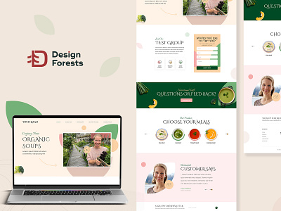 Food Shop Webpage food template food webpage shop website template