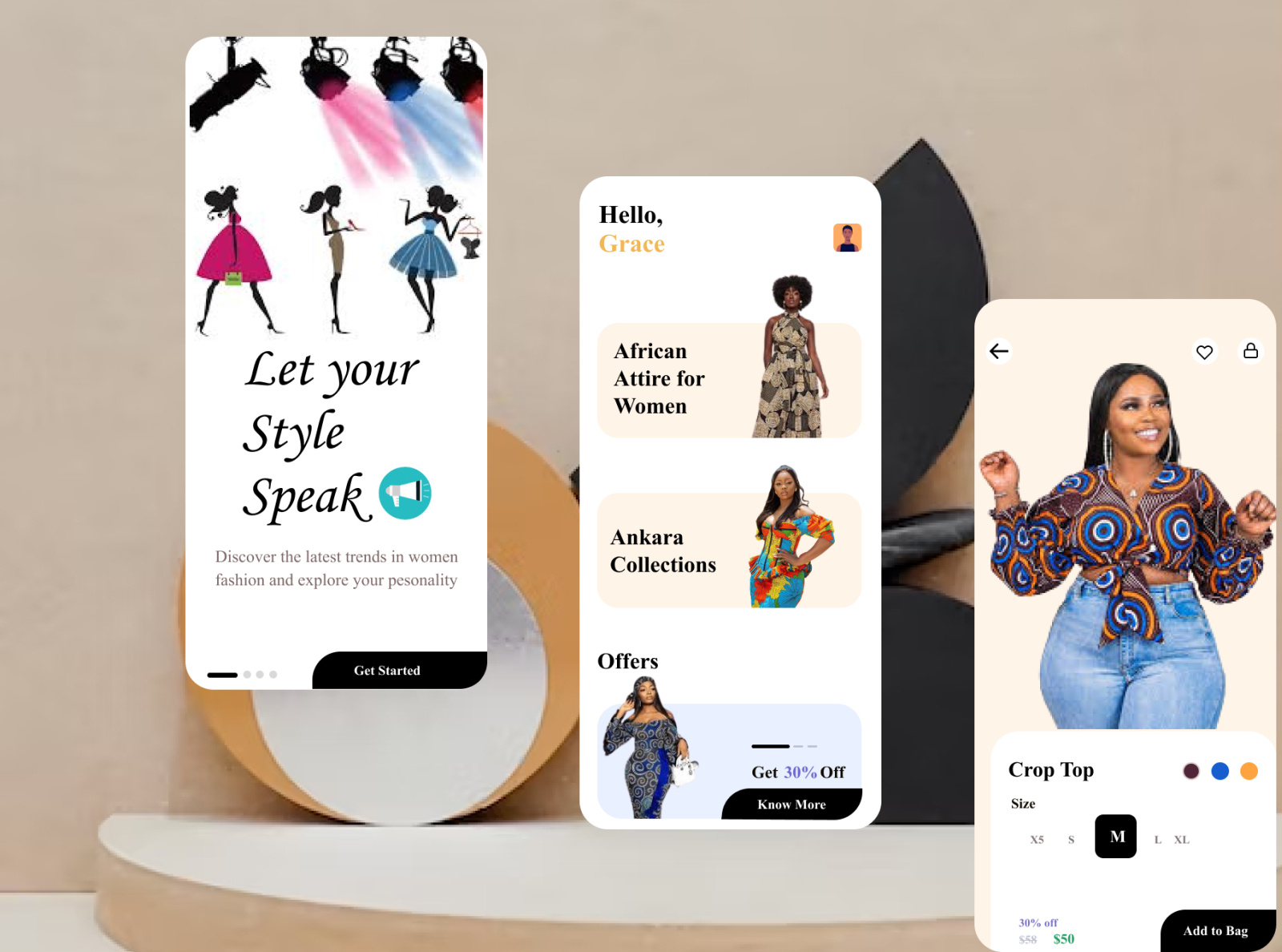 Mobile App For A Fashion Store By Micheal Orji On Dribbble