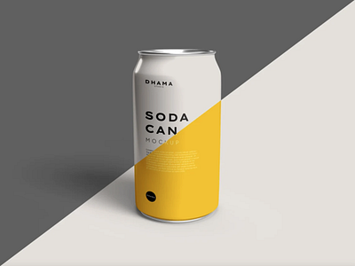 Soda Can Mock Up aesthetic easy to use mockup alumunium can mockup can mockup drink mockup food packaging mockup soda can soda can mockup