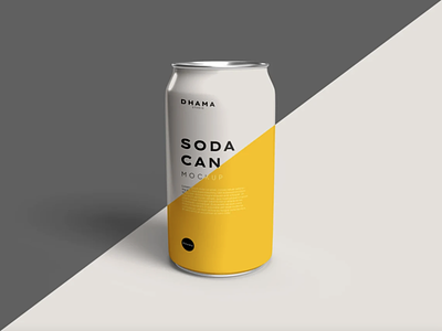 Soda Can Mock Up