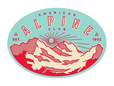 AAC3 american alpine club badge climbing mountains patch