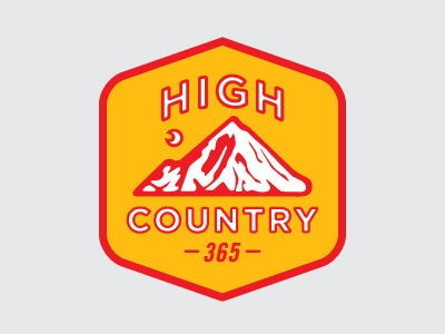 High Country badge boone high country logo mountain