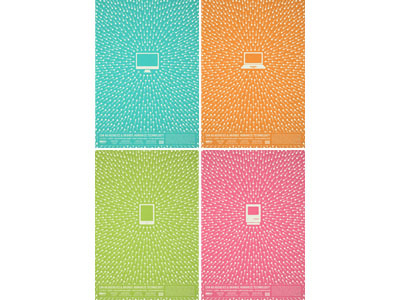 All Four poptones posters technology