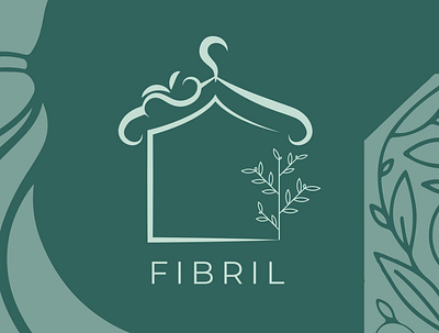 FIBRIL CLOTHING LOGO CONCEPT 1 branding graphic design logo logo design minimalist logo vector