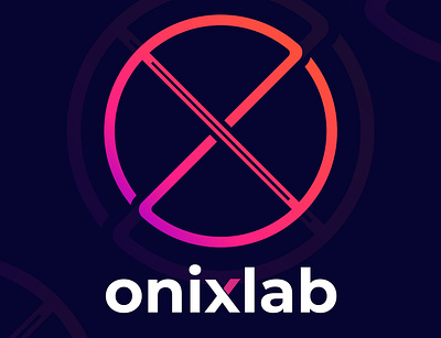 Onixlab IT Farm Logo branding graphic design logo logo design minimalist logo