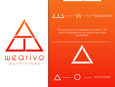 Wearivo brand Logo Concept 1 branding design graphic design logo design minimalist logo
