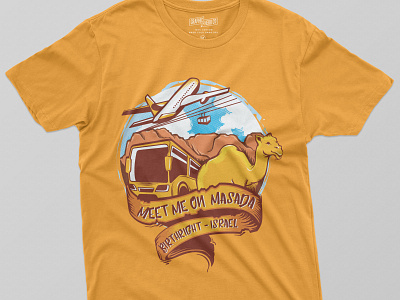 Desert Themed T-shirt design