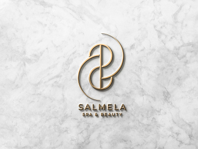 Spa house luxury logo